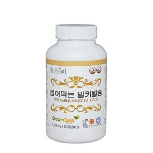 씹어먹는 밀키칼슘 1200mg x 200정, 1개