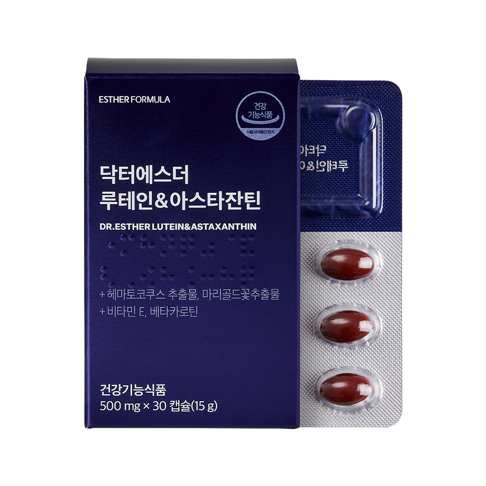 에스더포뮬러 닥터에스더 루테인 아스타잔틴 650mg x 60캡슐, 1개