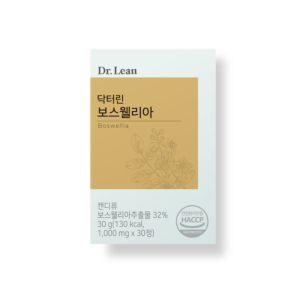 닥터린 <b>보스웰리아</b> 1000mg x 30정, 4개