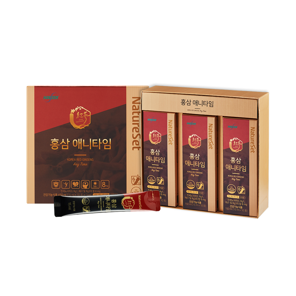 네이처셋 홍삼 애니타임 15ml x 30개입, 1개