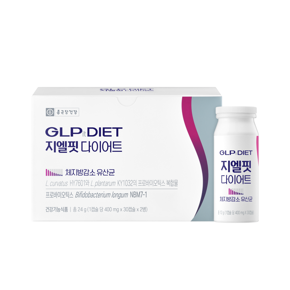 종근당건강 지엘핏 다이어트 400mg x 60캡슐, 1개