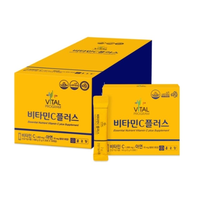 종근당 비타민C 플러스 2g x 200포, 1개