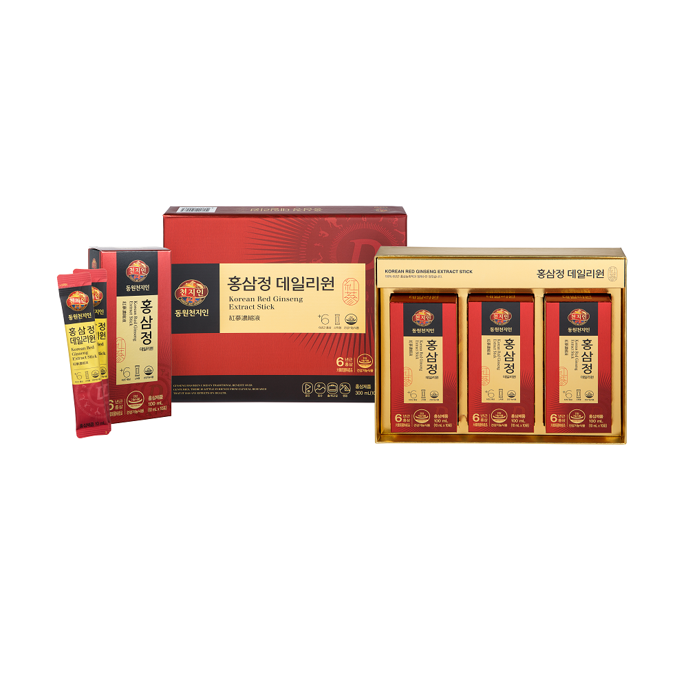 천지인 홍삼정 데일리원 10ml x 30포, 3개