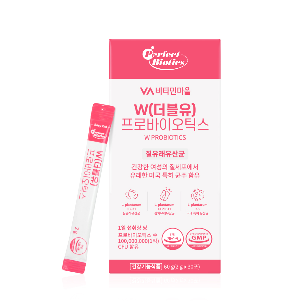 비타민마을 더블유 <b>프로바이오틱스</b> 2g x 30포, 5개