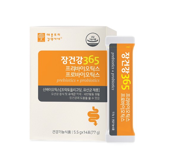 애플트리김약사네 장건강365 프리바이오틱스 프로바이오틱스 5.5g x 14포, 6개