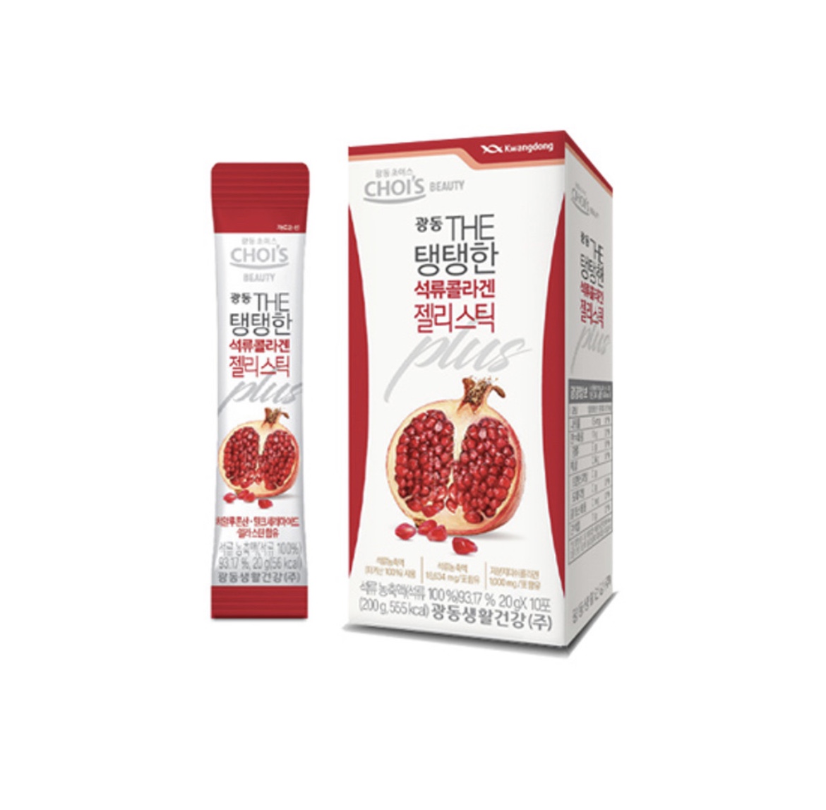 광동생활건강 The 탱탱한 석류콜라겐 젤리스틱 20g x 10포, 3개