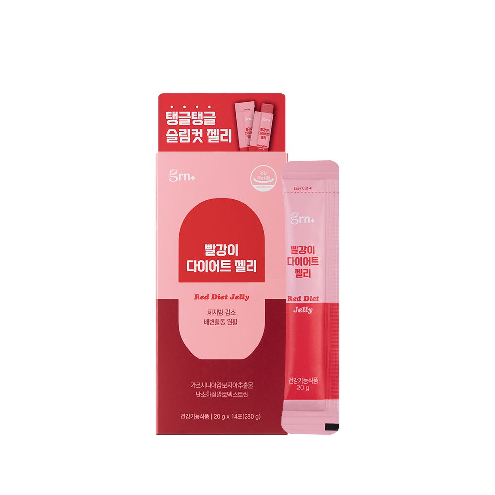 <b>GRN</b> 빨강이 다이어트 젤리 20g x 14포, 1개