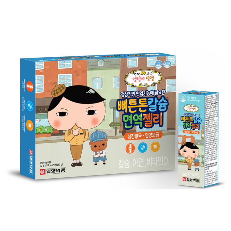 일양약품 뼈 튼튼 칼슘 면역젤리 20g x 28포, 1개