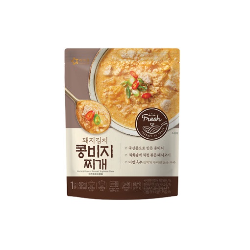 아워홈 돼지김치 콩비지찌개