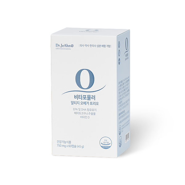닥터제안 알티지 오메가 트리오 750mg x 60캡슐, 2개