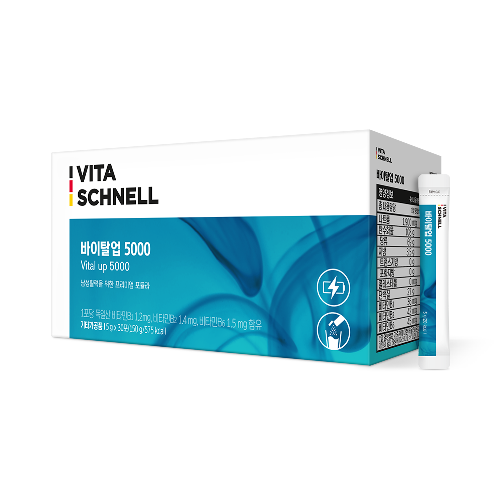 뉴트리원 비타슈넬 바이탈업 5000 5g x 30포, 2개