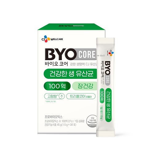 바이오코어 건강한 생 <b>유산균</b> <b>100억</b> 1.5g x 30포, 3개
