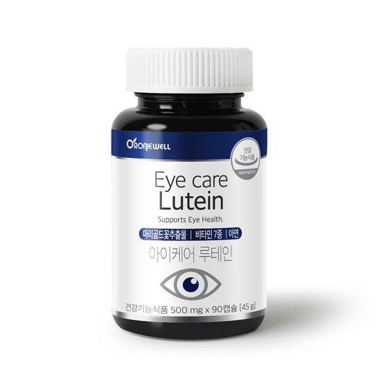 로니웰 <b>아이케어 루테인</b> 500mg x 90캡슐, 3개