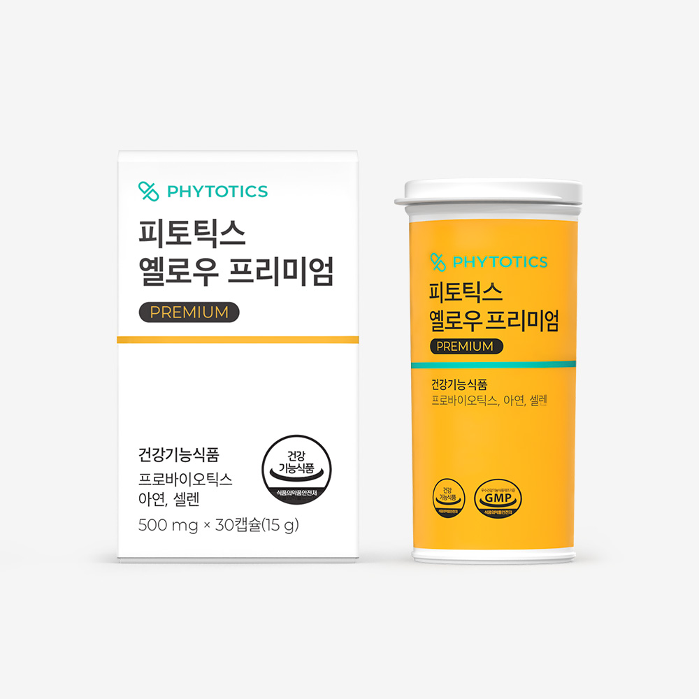 <b>피토틱스</b> 옐로우 프리미엄 500mg x 30캡슐, 3개