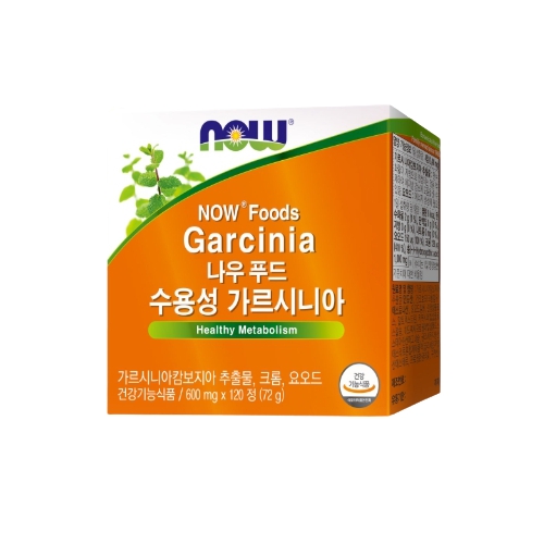 <b>나우푸드</b> 수용성 가르시니아 600mg x 120정, 1개