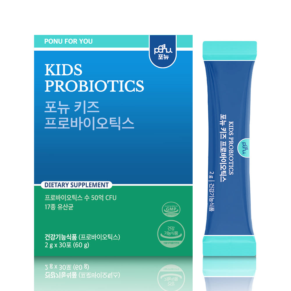 포뉴 키즈 <b>프로바이오틱스</b> 2g x 30포, 4개
