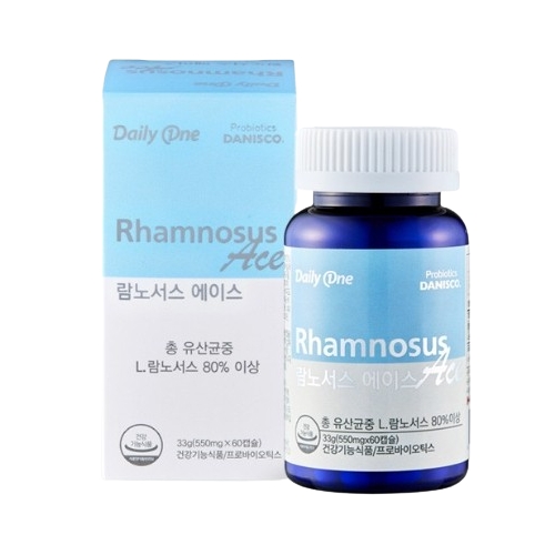 <b>데일리원</b> 람노서스 에이스 550mg x 60캡슐, 2개
