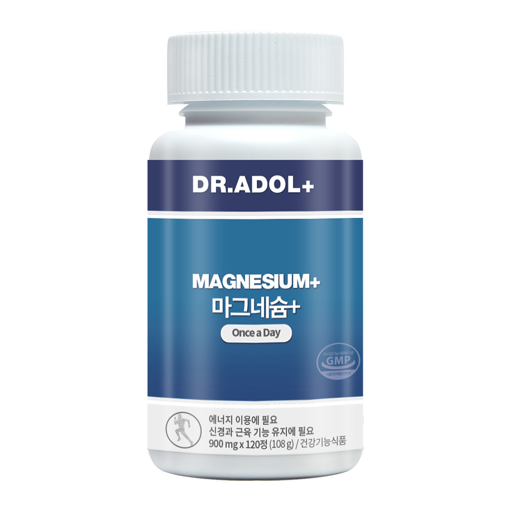 닥터아돌 마그네슘 플러스 900mg x 120정, 1개