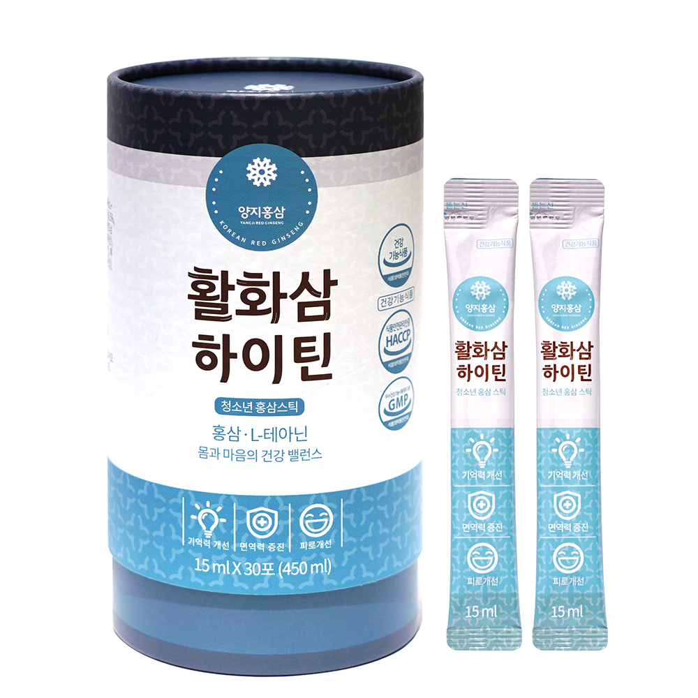 양지홍삼농장 활화삼 하이틴 15ml x 30개입, 1개