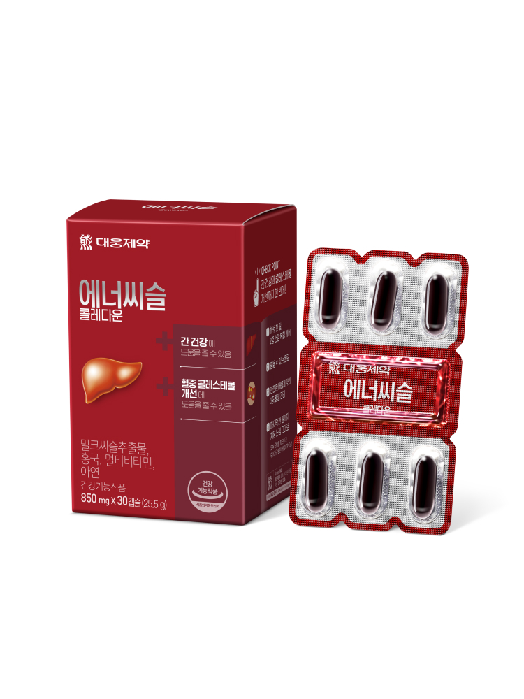 대웅제약 에너씨슬 콜레다운 850mg x 30캡슐, 1개