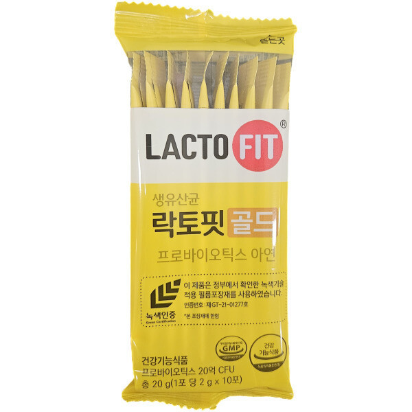 락토핏 생유산균 골드 2g x 10포, 1개