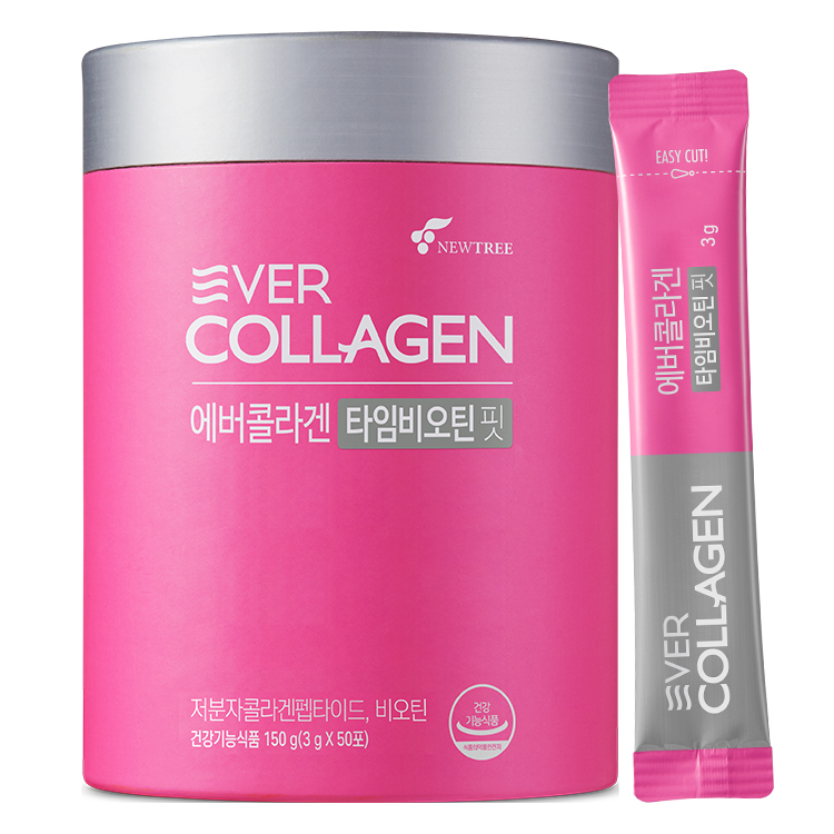 에버콜라겐 타임비오틴 핏 3g x 50포, 1개