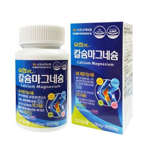 유한메디카 칼슘마그네슘 1100mg x 90캡슐, 1개