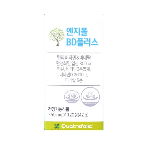 엔지폴 BD플러스 350mg x 120정, 1개