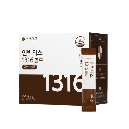 라플레 인빅터스 1316 골드 1g x 60포, 1개