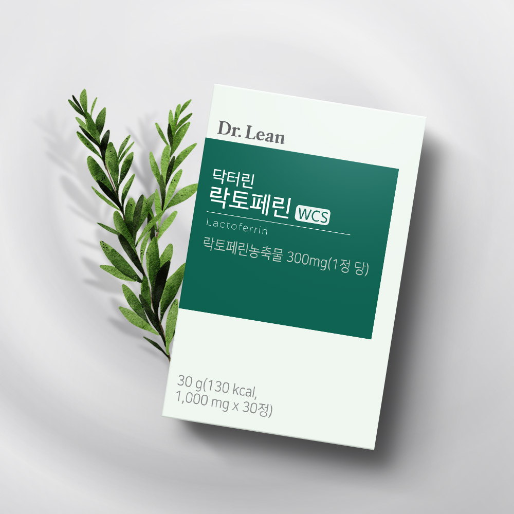 닥터린 <b>락토페린</b> 1000mg x 30정, 1개