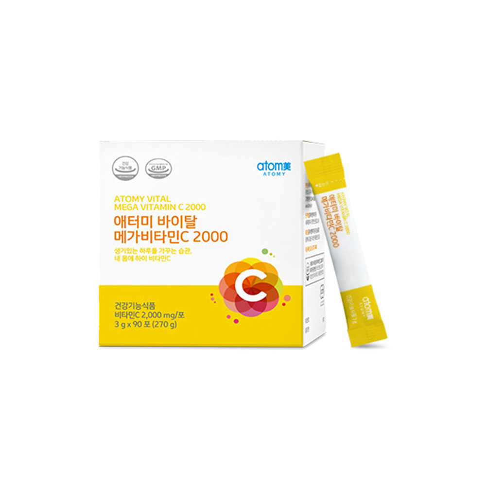 애터미 바이탈 메가비타민C 2000 3g x 90포, 1개