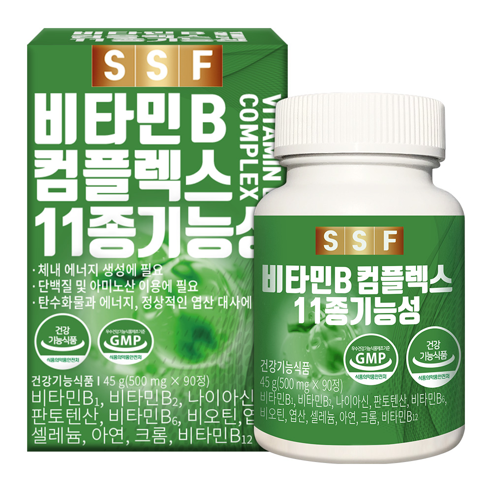 순수식품 <b>비타민</b>B 컴플렉스 500mg x 90정, 1개