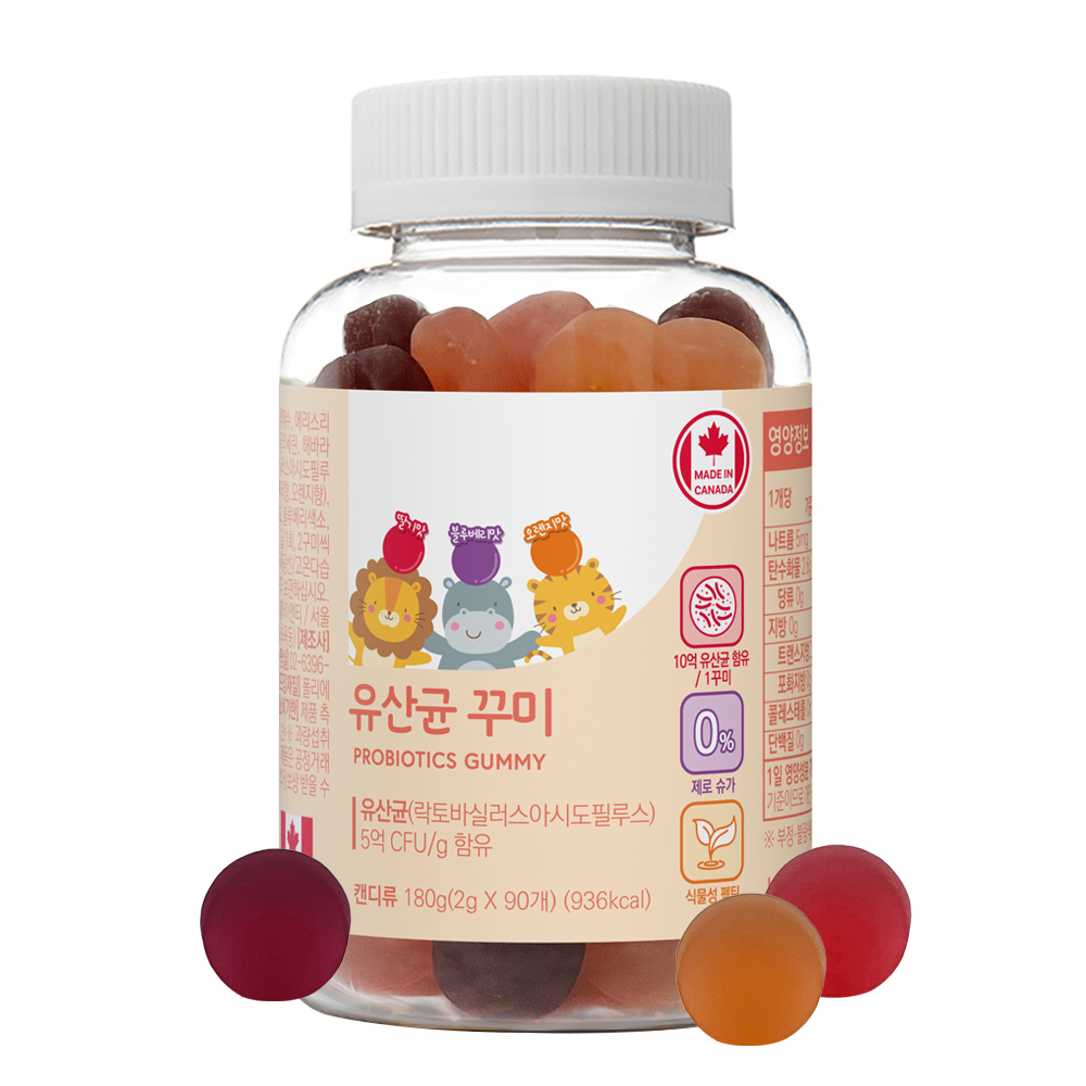 네이처그랜드 유산균 꾸미 2g x 90구미, 2개