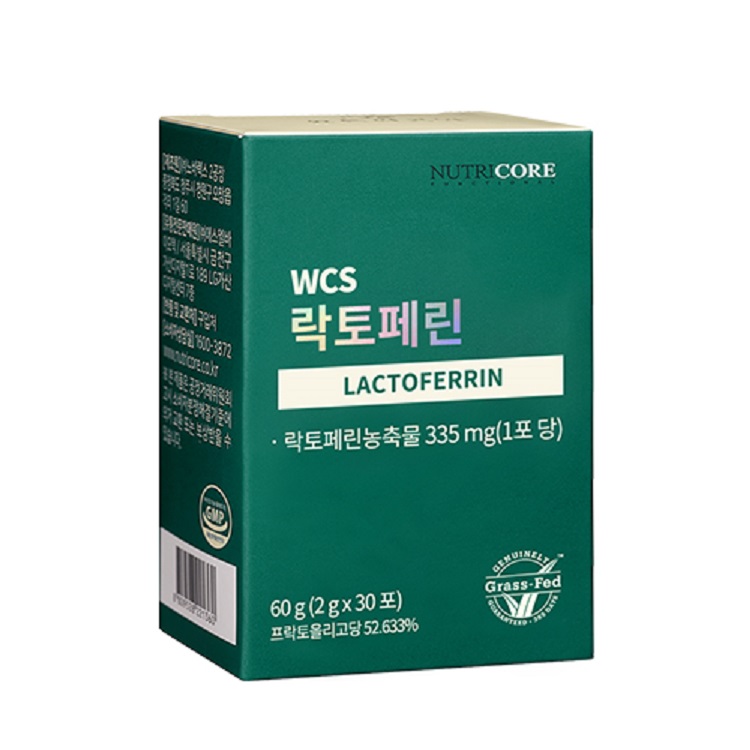 뉴트리코어 <b>락토페린</b> 2g x 30포, 1개