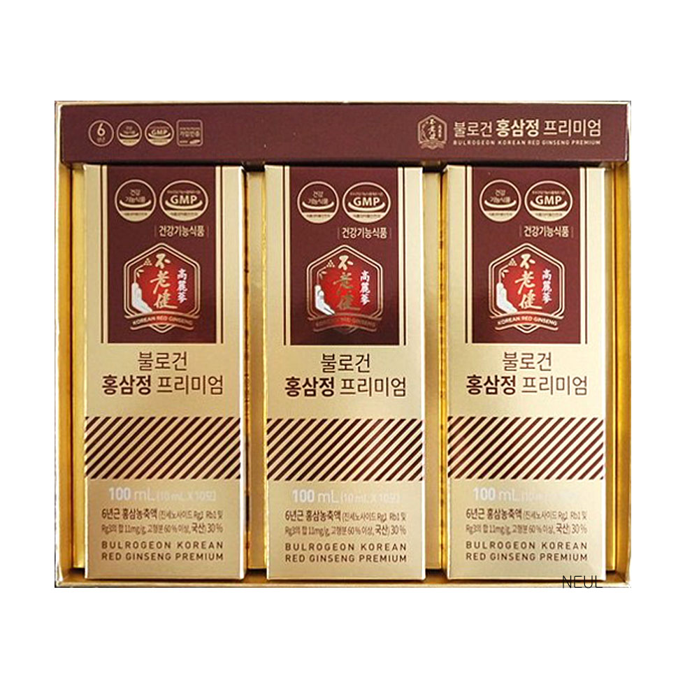 불로건 홍삼정 프리미엄 10ml x 30포, 1개