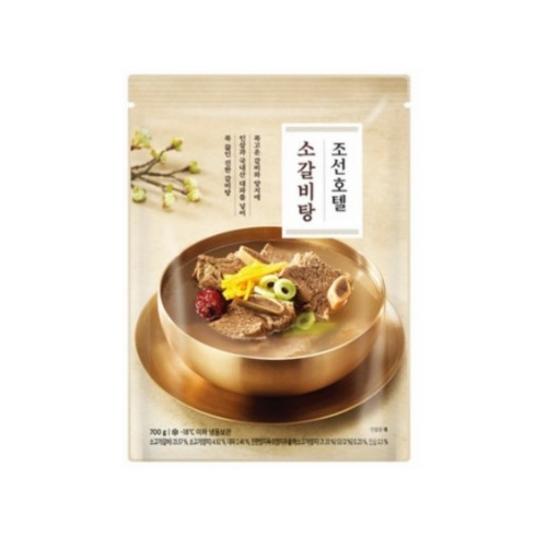조선호텔 소갈비탕 성분 분석