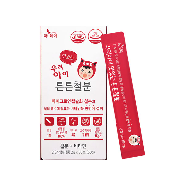 더데이 우리아이 맛있는 튼튼철분 2g x 30포, 1개