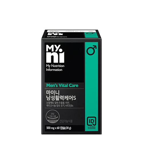 마이니 남성활력케어S 500mg x 60캡슐, 1개
