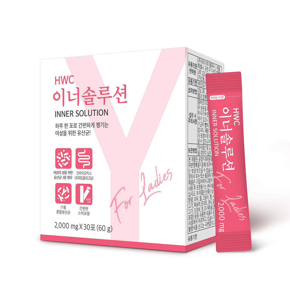 이너솔루션 2000mg x 30포, 4개