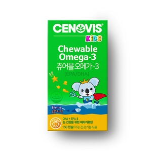 세노비스 키즈 츄어블 <b>오메가3</b> <b>700</b><b>mg</b> x 150캡슐, 1개