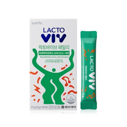락토바이브 패밀리 2g x 30포, 2개