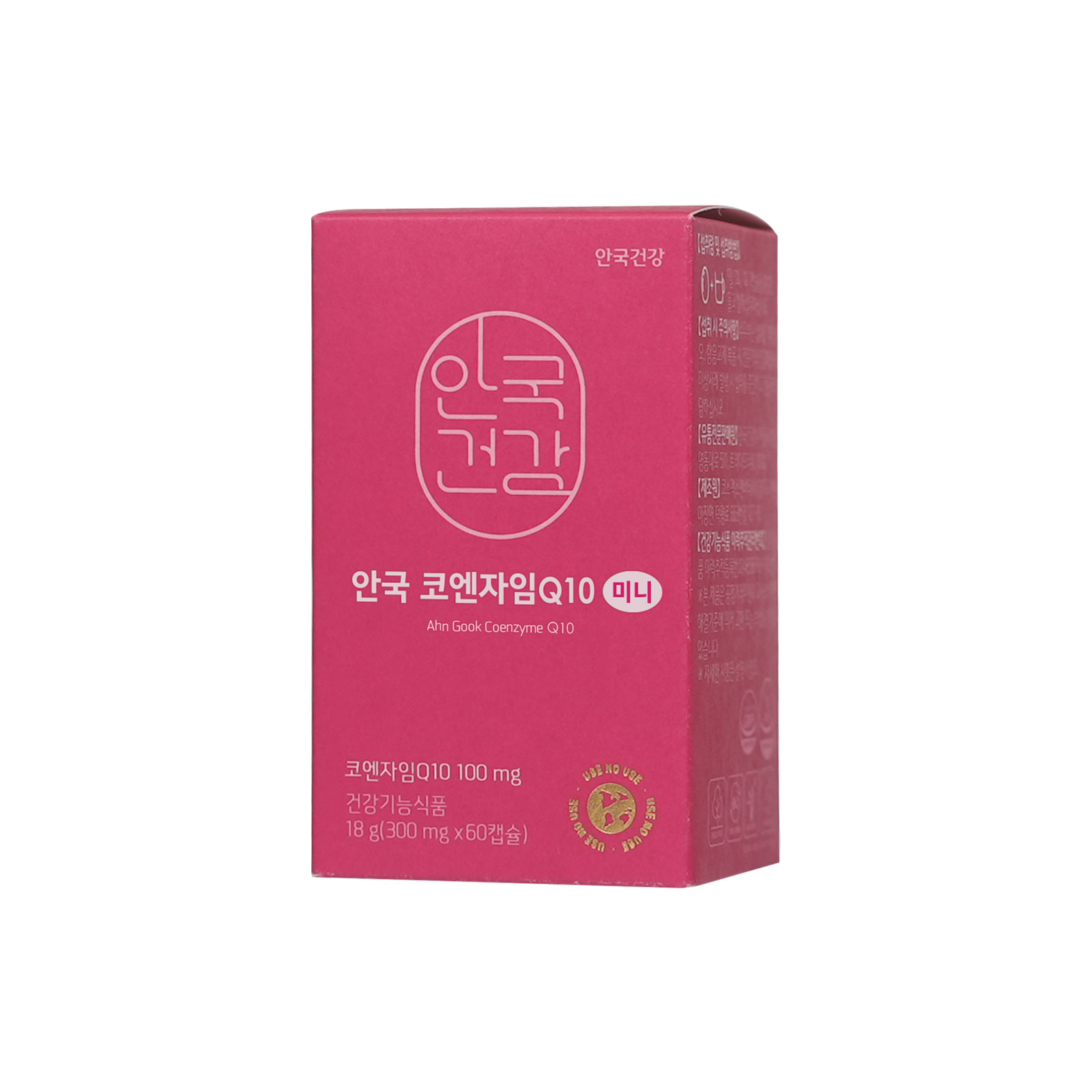 안국건강 인생뷰티 <b>코엔자임Q10</b> 350mg x 60캡슐, 3개