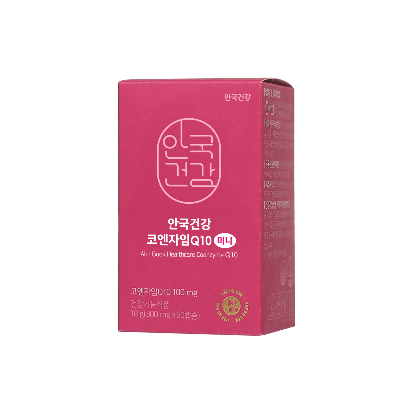 안국건강 인생뷰티 <b>코엔자임Q10</b> 350mg x 60캡슐, 3개