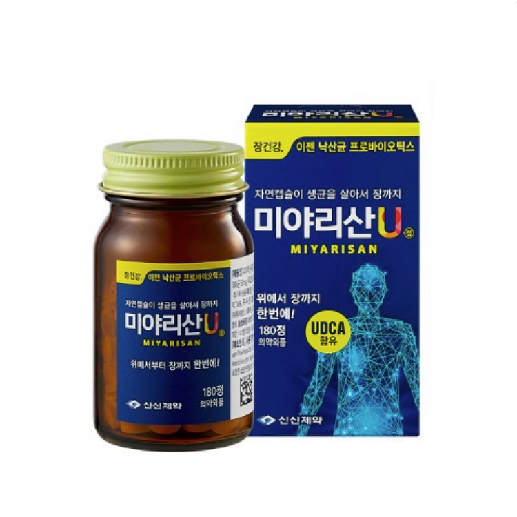 미야리산 미야리산유정 200mg x 180정, 1개