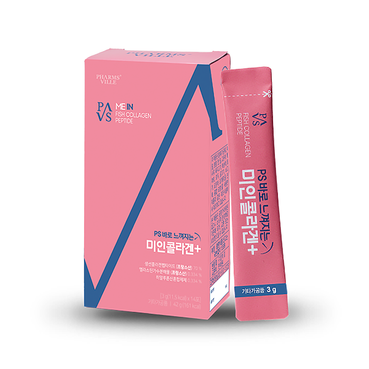 <b>애플트리김약사네 PS 바로 느껴지는 미인</b> 콜라겐+ 3g x 14포, 1개