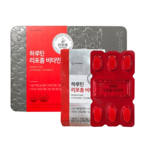 하루틴 리포좀 <b>비타민C</b> 1100mg x 90정, 1개