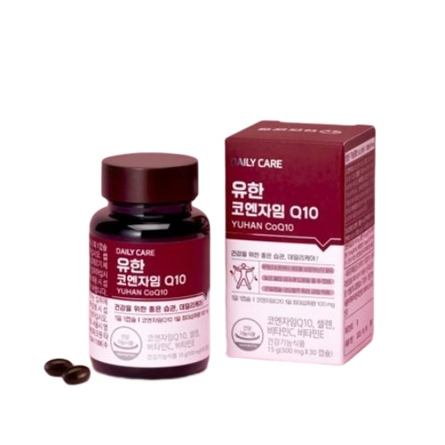 유한양행 유한 코엔자임Q10 500mg x 30캡슐, 4개