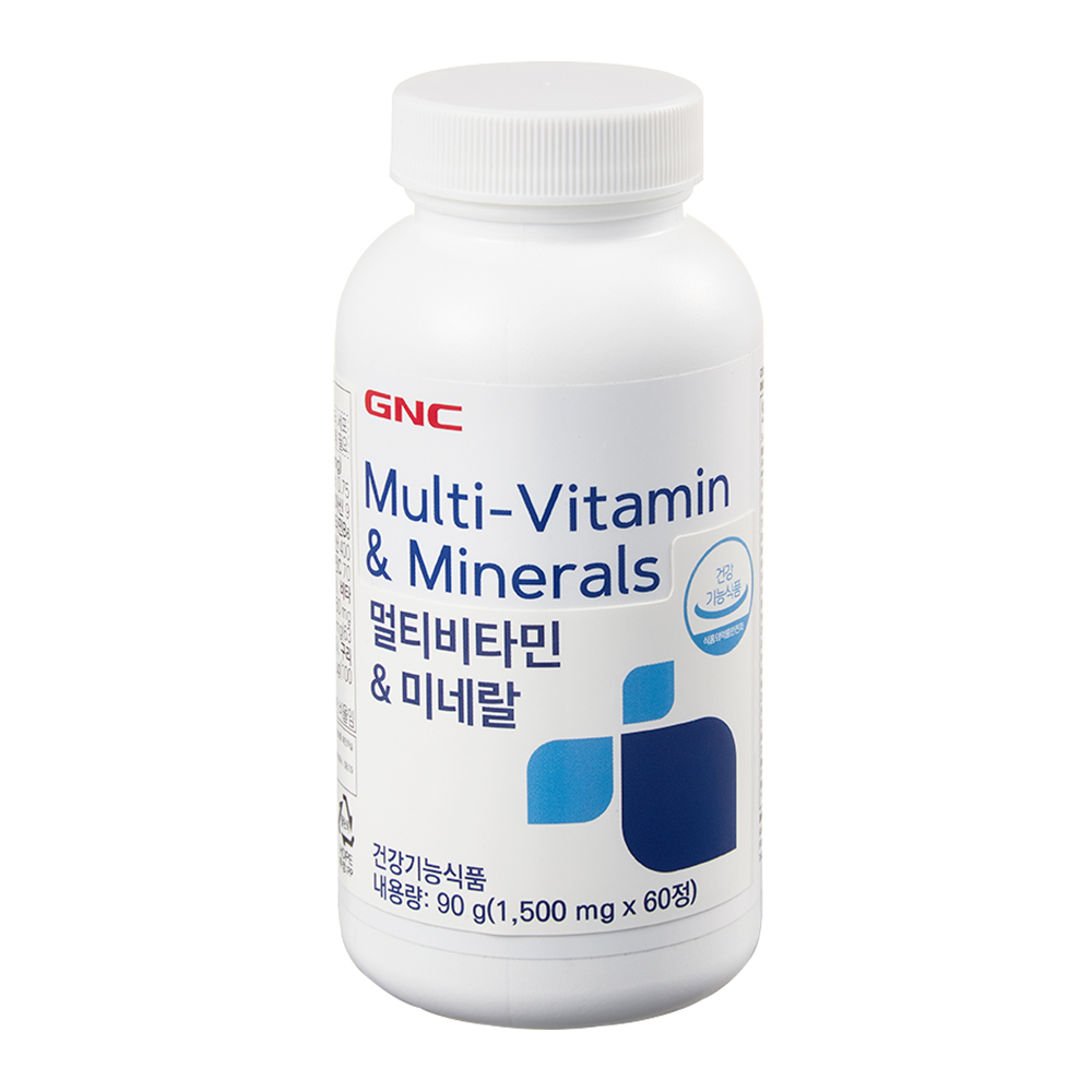 GNC 멀티비타민 앤 미네랄 800mg x 60정, 2개