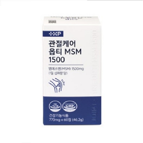 플러스엑스팜 관절케어 옵티MSM 1500 770mg x 60정, 2개