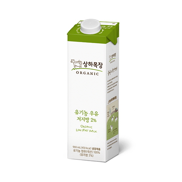 상하목장 유기농 저지방 우유